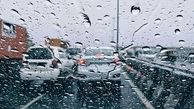 بارندگی در جاده‌های ۶ استان/ ترافیک روان در اکثر جاده‌ها