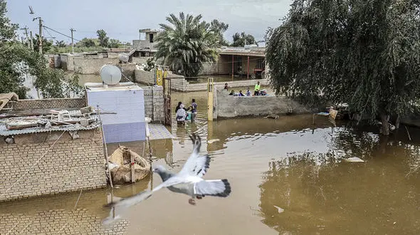 راه‌آهن خوزستان زیر آب رفت/سیلاب همچنان با فشار وارد شهرها می‌شود + جزییات تکاندهنده