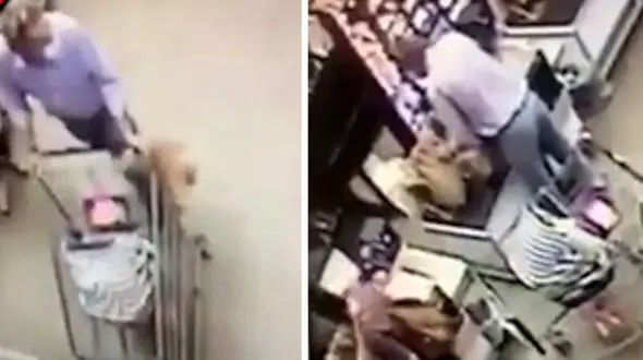 فیلم لحظه ربودن یک نوزاد در فروشگاه بزرگ سرشناس