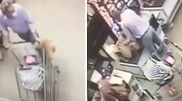 فیلم لحظه ربودن یک نوزاد در فروشگاه بزرگ سرشناس