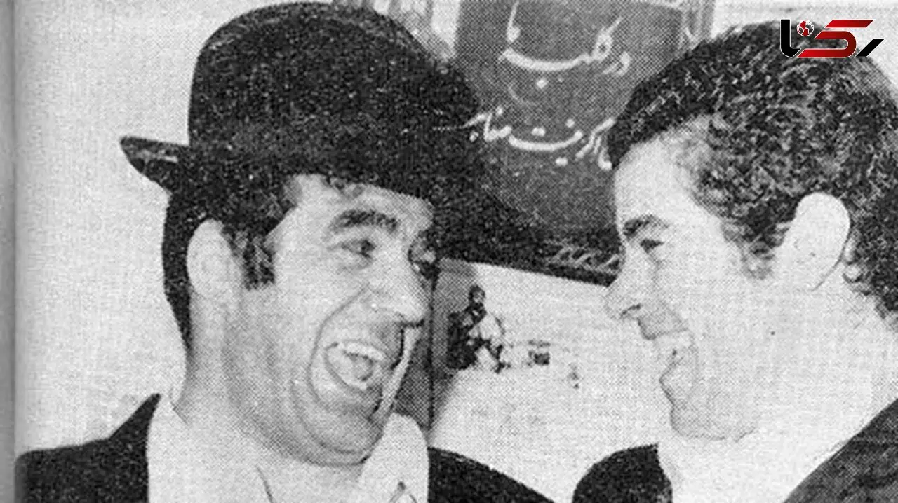 عکس سلبریتی ها  / «بهروز وثوقی و ناصرملک مطیعی» در نمایی از فیلم طوقی / سال 1349