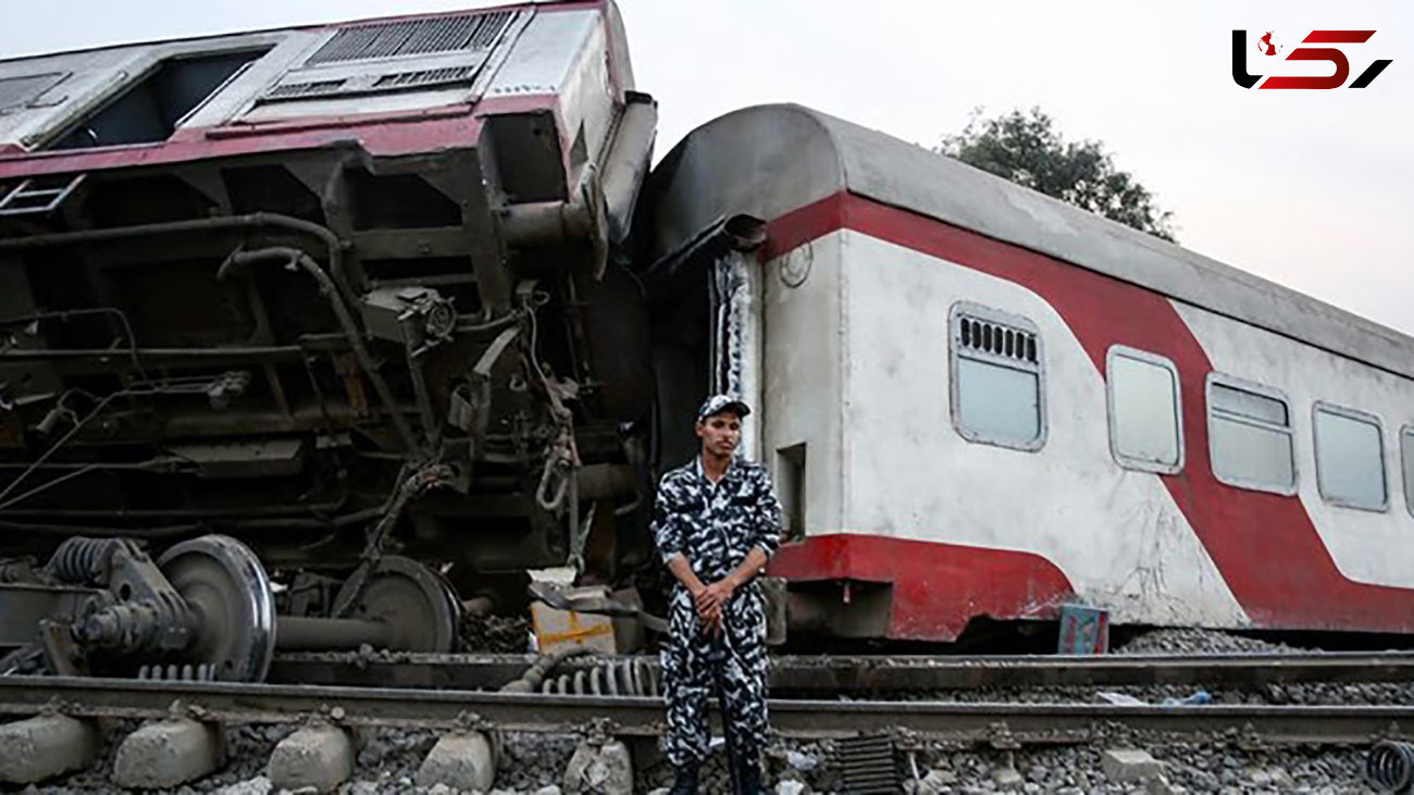 تصادف قطار با اتوبوس / 4 کشته و 30 مجروح بد حال + عکس / قاهره