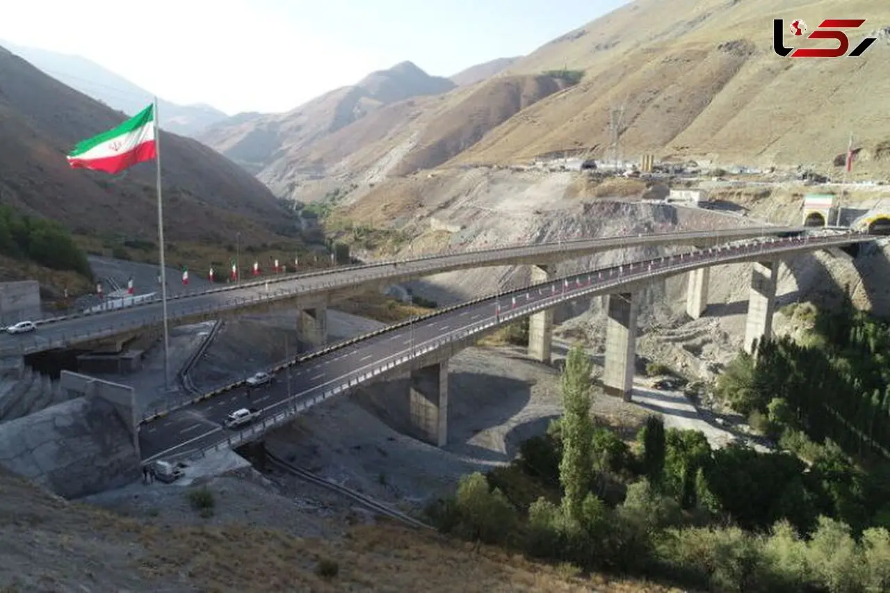 افتتاح و بهره برداری از باند شرقی منطقه 2 آزادراه تهران-شمال