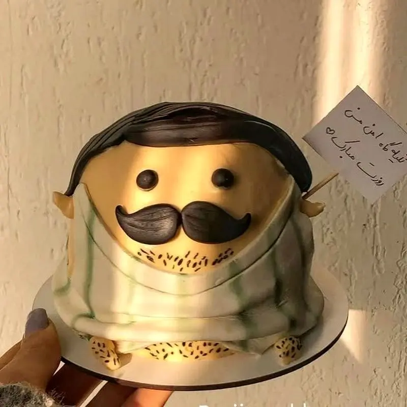 کیک روز پدر | 22 کیک روز پدر شیک از طنز و خنده دار تا ساده برای قدردانی از زحمات باباهای عزیز