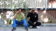 گریم متفاوت و عجیب محمدرضا گلزار و جواد عزتی در فیلمی جدید + عکس