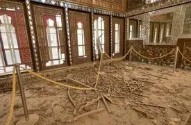 فیلم / وضعیت کاخ گلستان بعد از حمله آمریکا و اسرائیل 