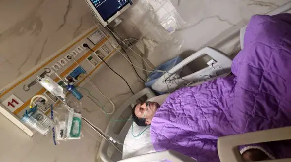 کار مهدی تارتار به بیمارستان کشید! / دعایش کنید  + عکس