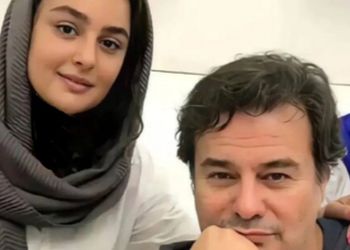 فیلم / شوخی و خنده‌های پیمان قاسم خانی، همسر سابق بهاره رهنما، در لحظه خواندن خطبه عقد در مراسم ازدواج با همسر دومش میتر ...