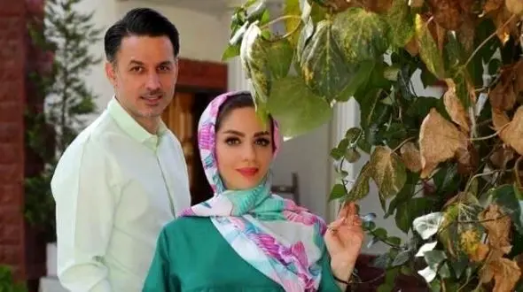 تبریک فوق عاشقانه مهدی توتونچی  به تولد خانم مجری محبوب / رونمایی از تم تولد آبی نیلی مبینا نصیری