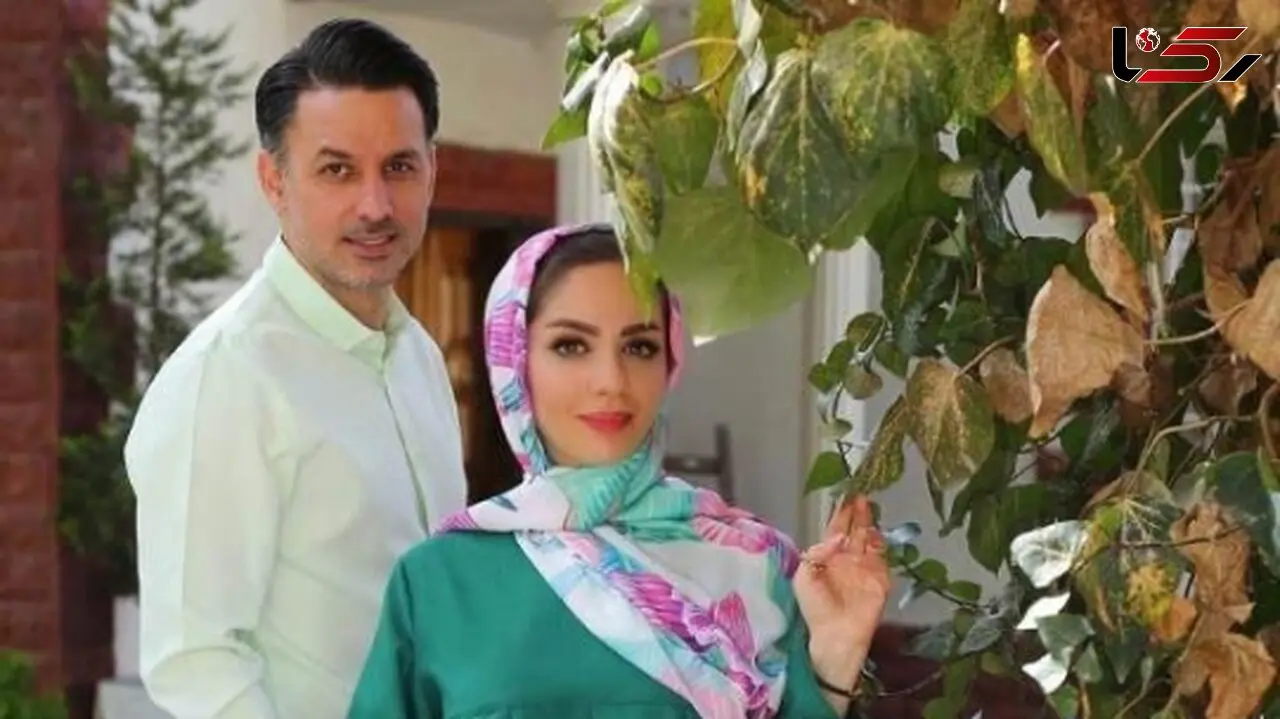 تبریک فوق عاشقانه مهدی توتونچی  به تولد خانم مجری محبوب / رونمایی از تم تولد آبی نیلی مبینا نصیری