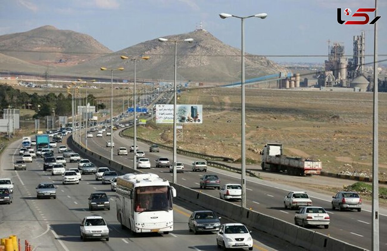 تردد در راههای استان قزوین از مرز ۲۰ میلیون گذشت