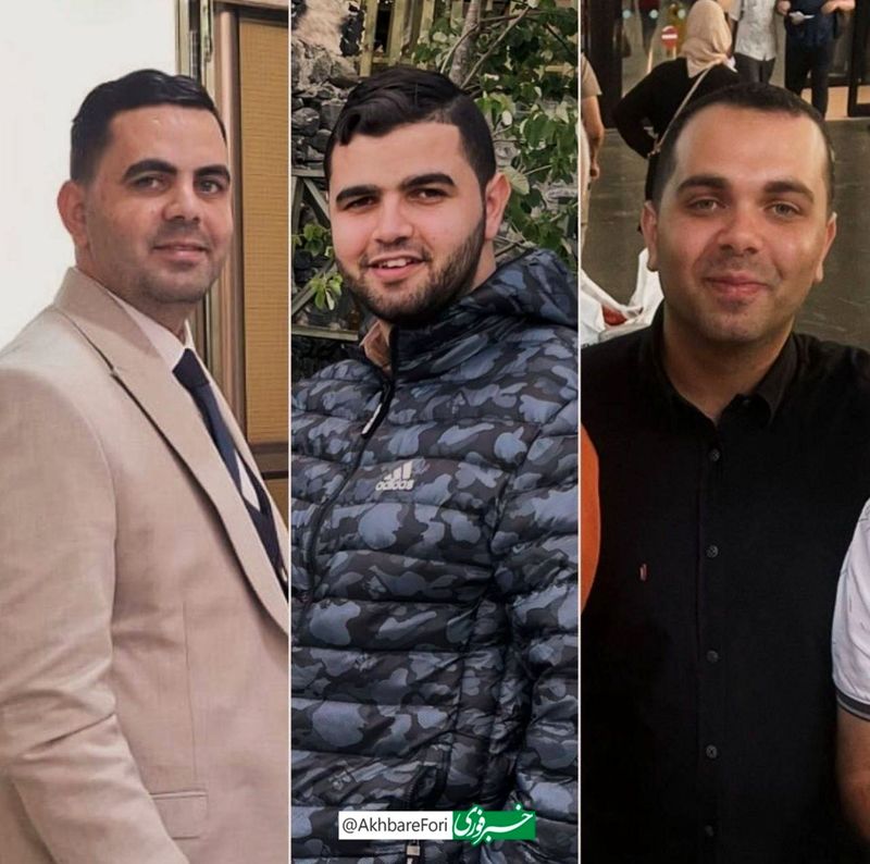 تصویر ۳ فرزند اسماعیل هنیه که در بمباران رژیم صهیونیستی به شهادت رسیدند