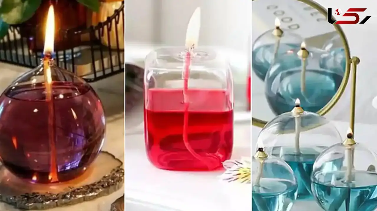 شمع‌ های مایع رنگی و عطری؛ دنیایی که هر قلبی را می‌ رباید