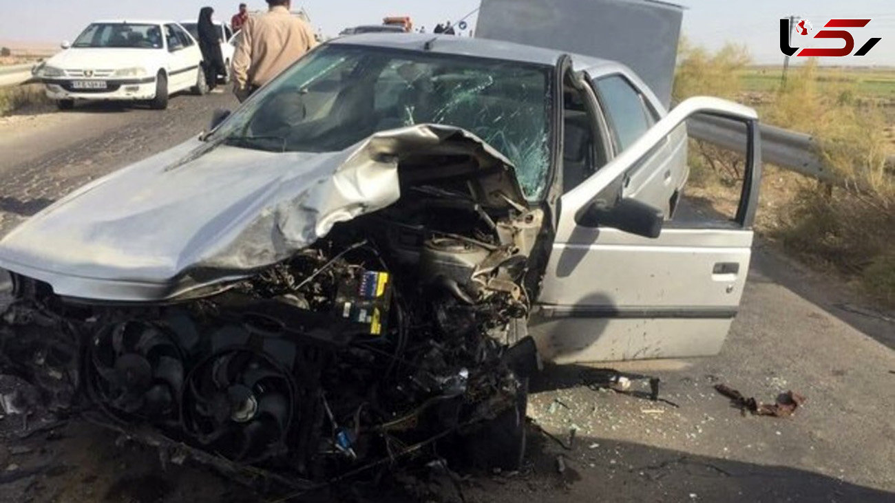مرگ همزمان 3 شیرازی در تصادف هولناک کامیون با پژو