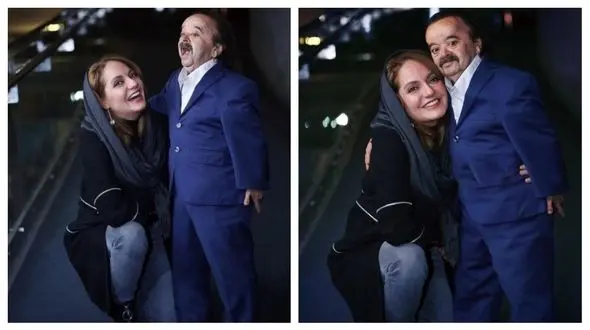 عکس مهناز افشار و اسدالله یکتا