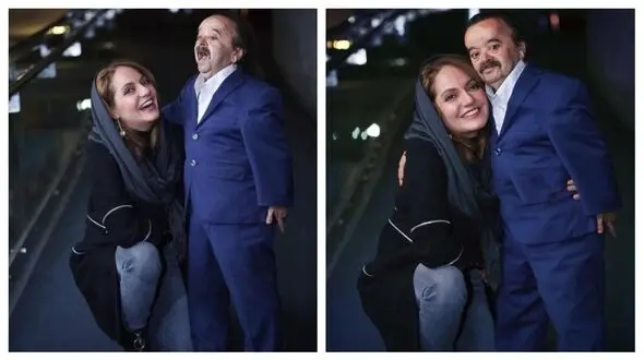 عکس مهناز افشار و اسدالله یکتا