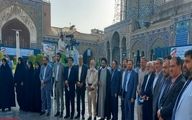 فیلم رای دادن اعضای لیست تهران سربلند در حرم حضرت عبدالعظیم (ع) شهر ری