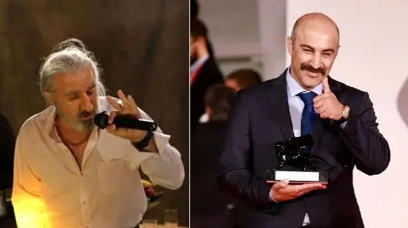 فیلم آواز شاد / محسن تنابنده به سبک ابراهیم حامدی می خونه اما زینو زینو مو بی قرارم