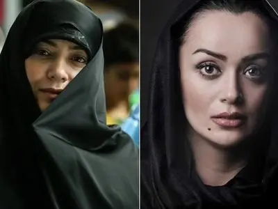 عاشقانه های منتشر نشده زیور سریال آوای باران  و همسر روحانی اش در هاله ای از ابهام / اولین رونمای بدون لباس روحانیت!