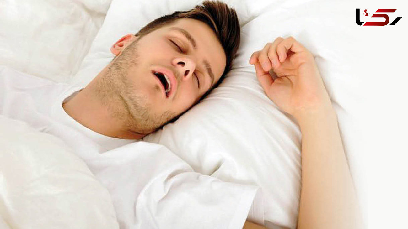 نشانه های بیماری از روی خوابیدن با دهان باز