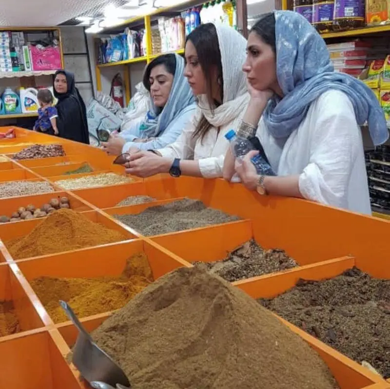 بهاره کیان افشار و مسافرت چابهار