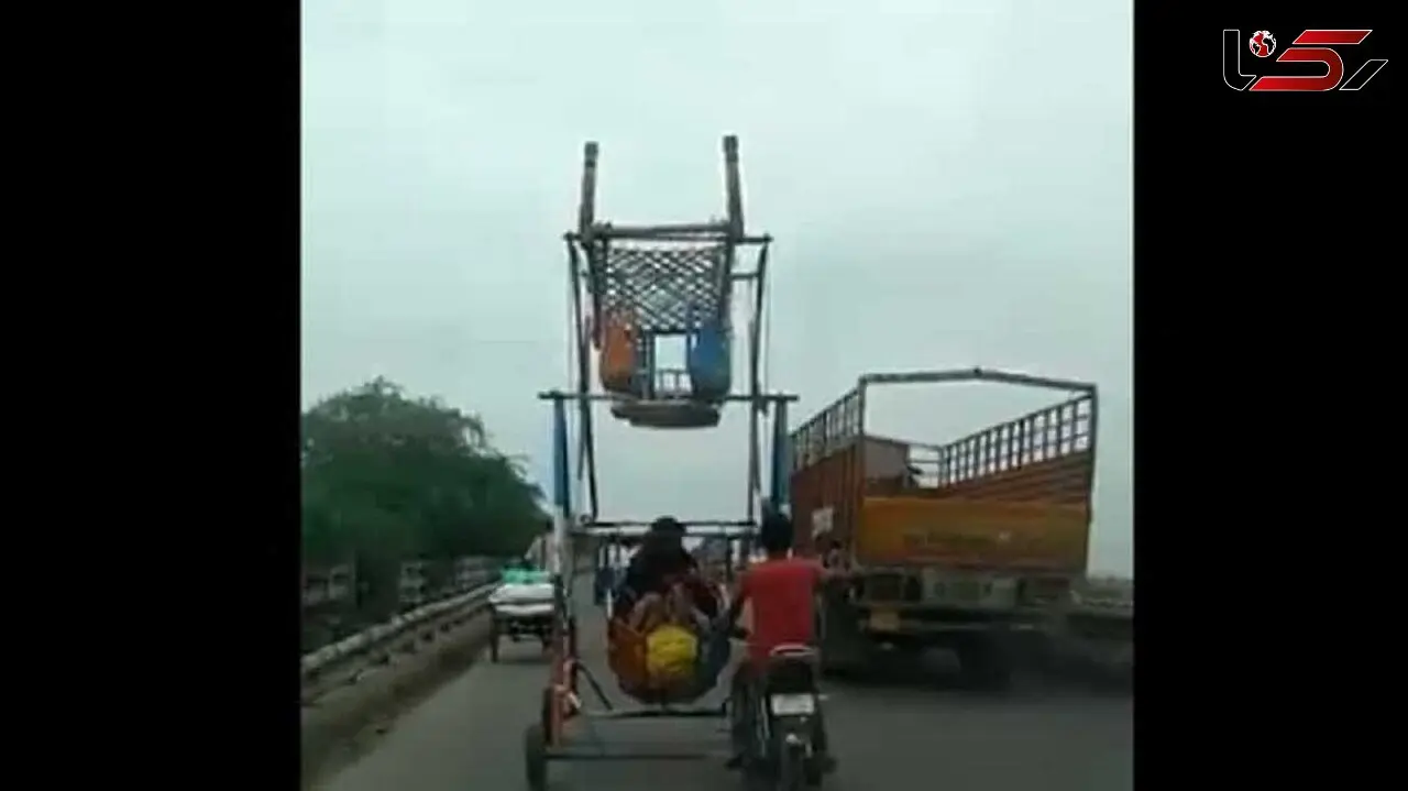 خودروی عجیبی که مبتکر هندی ساخت!