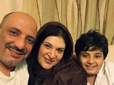 عکس امیر جعفری با گوگوش در خارج ! / کوتاهی قد گوگوش را ببینید