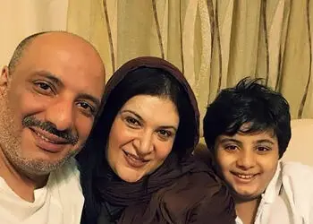 عکس امیر جعفری با گوگوش در خارج ! / کوتاهی قد گوگوش را ببینید