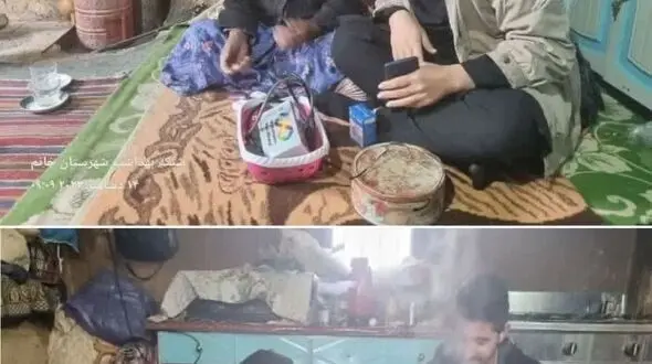 بانوی۹۳ ساله؛ تنها ساکن روستای دورافتاده ای در یزد 