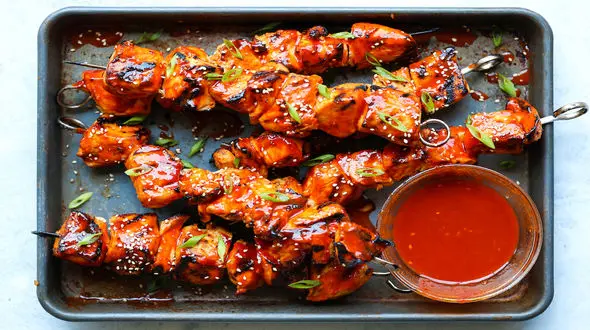 جوجه کباب فلفلی با عطر زیره سبز+دستور تهیه