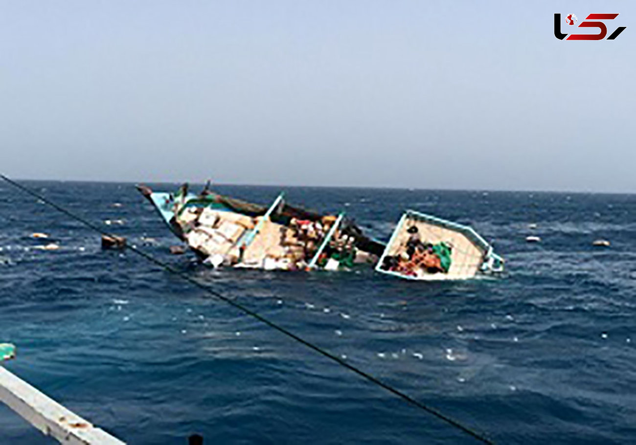 غرق شدن یک فروند لنج تجاری در حوالی دبی