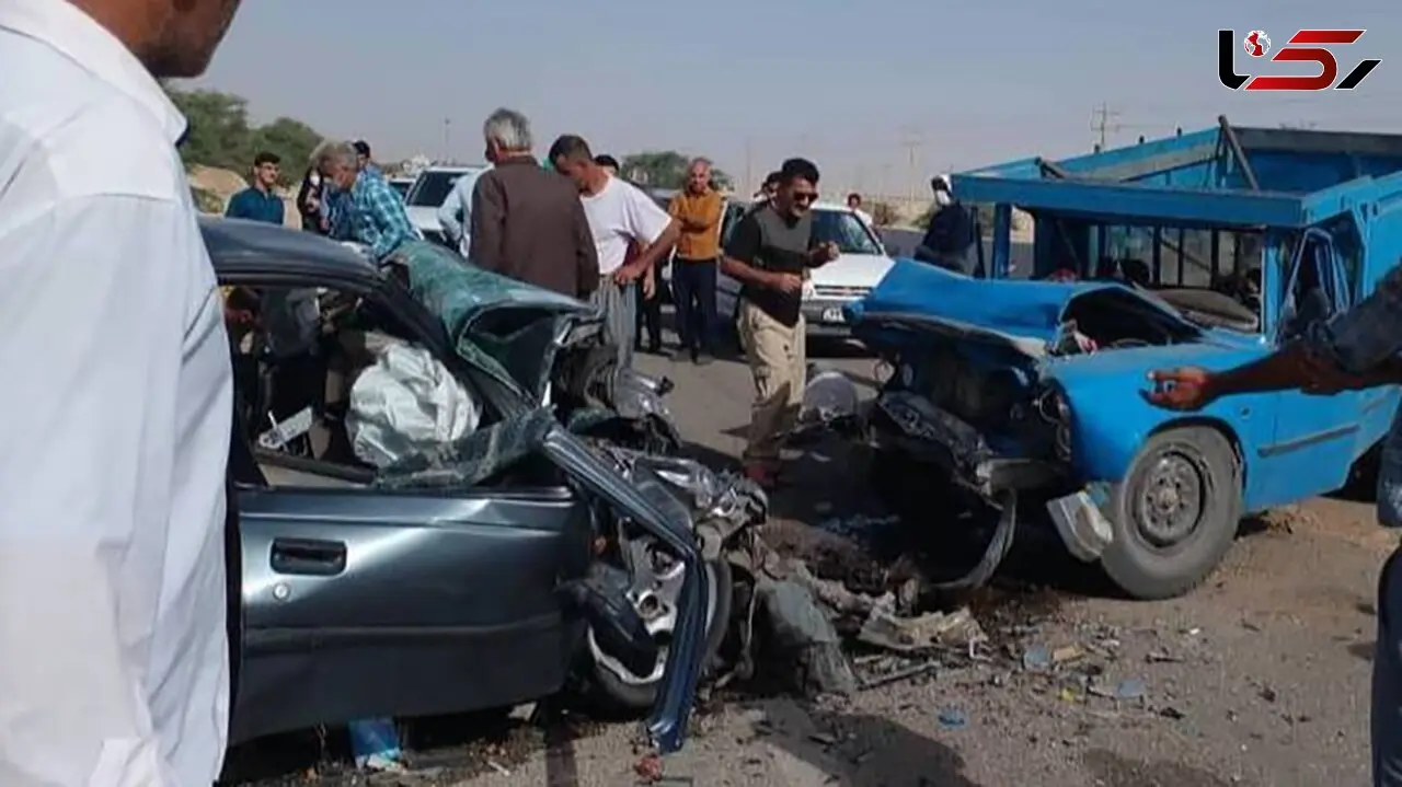 تصادف مرگبار در خوزستان با مرگ چهار نفر رقم خورد