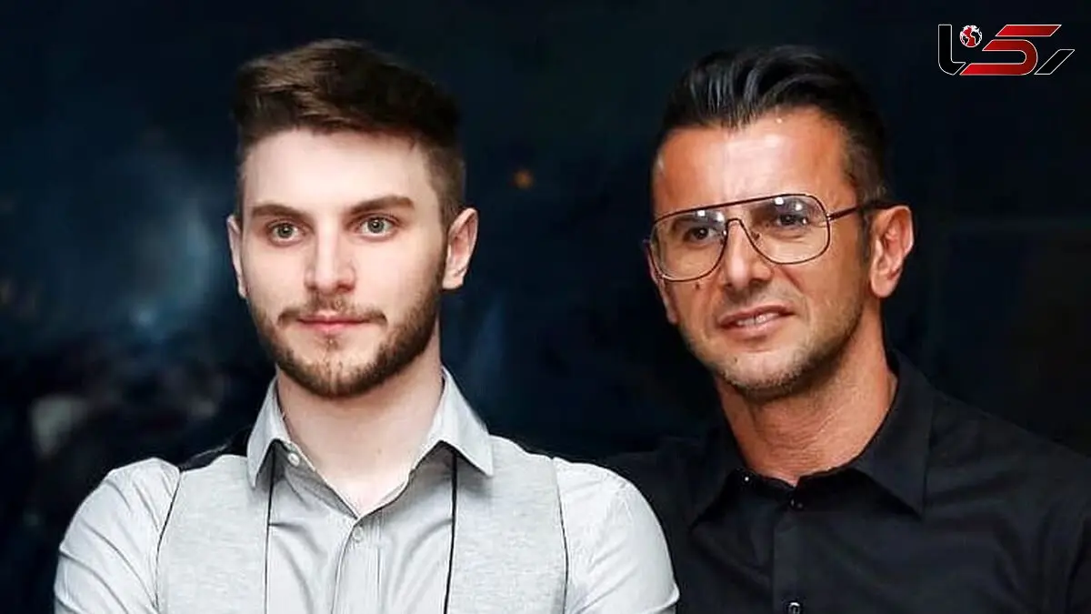 استایل دامادی پسر امین حیایی در یک تالار مجلل با مدل موی سامورایی/ عروس خانم خوش شانس کیست؟