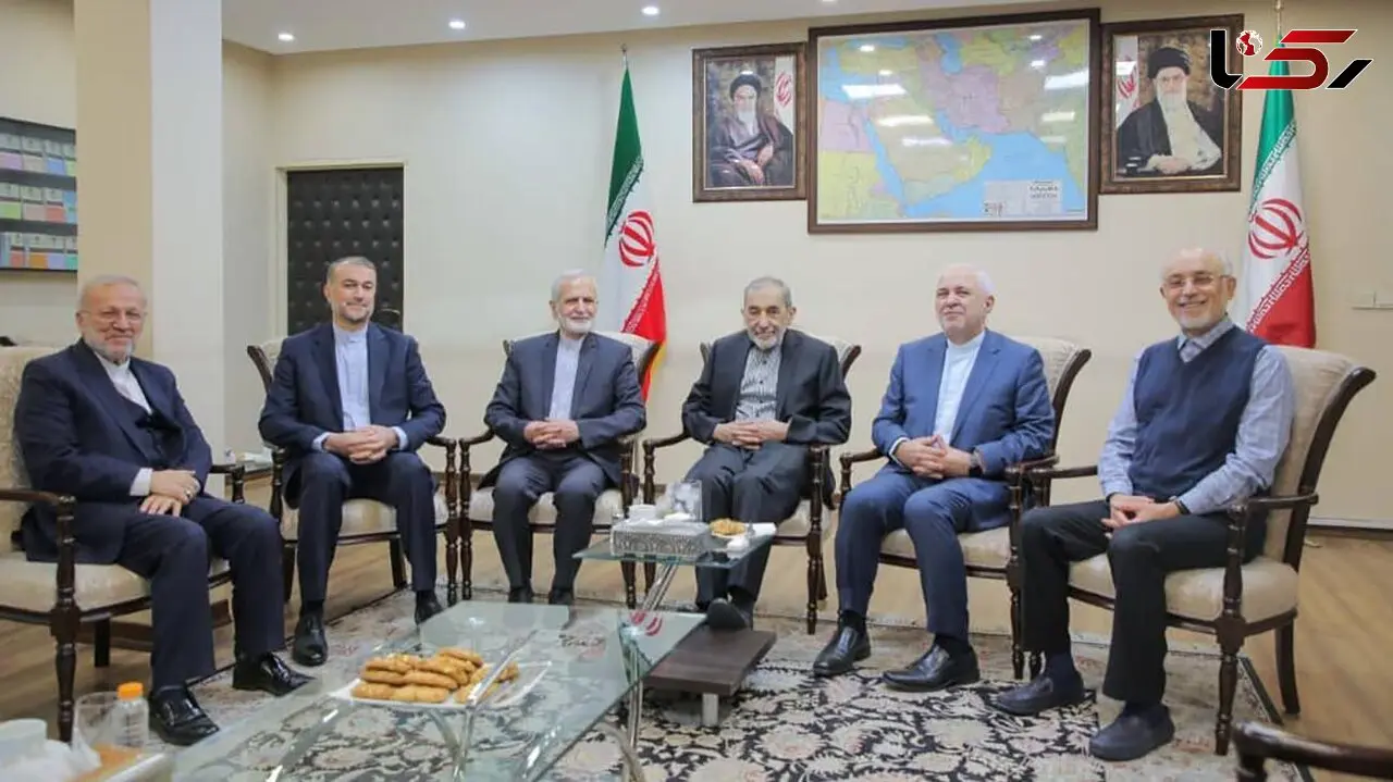دیدار وزرای سابق و فعلی خارجه با علی اکبر ولایتی + عکس