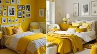 دکوراسیون اتاق خواب سفید و زرد؛ جذاب ترین مدل های سبک مینیمال 2026