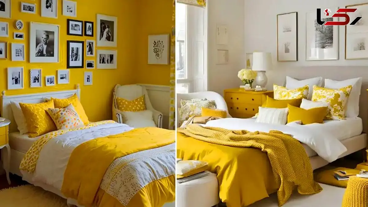 دکوراسیون اتاق خواب سفید و زرد؛ جذاب ترین مدل های سبک مینیمال 2026