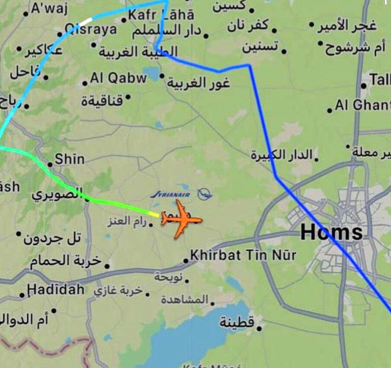 سرنوشت نامشخص هواپیمای حامل بشار اسد؛ ادعای خاموش شدن رادار هواپیما