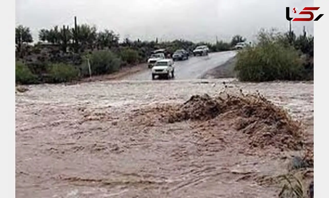 سیل 9 جاده در جنوب سیستان ‌و بلوچستان را بست