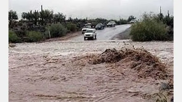 سیل 9 جاده در جنوب سیستان ‌و بلوچستان را بست