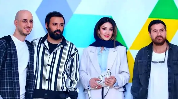 نگاهی به تیپ و استایل شیک هنرمندان در اکران سریال «ناریا»/ درخشش سامان صفاری، زهرا نادری‌فر و ....