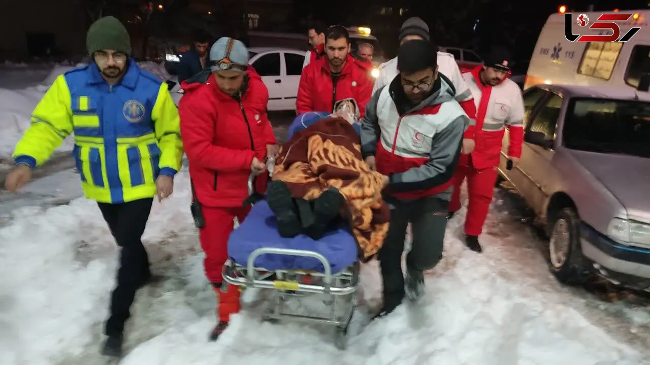 نجات معجزه آسای مادر باردار در دمای زیر صفر درجه