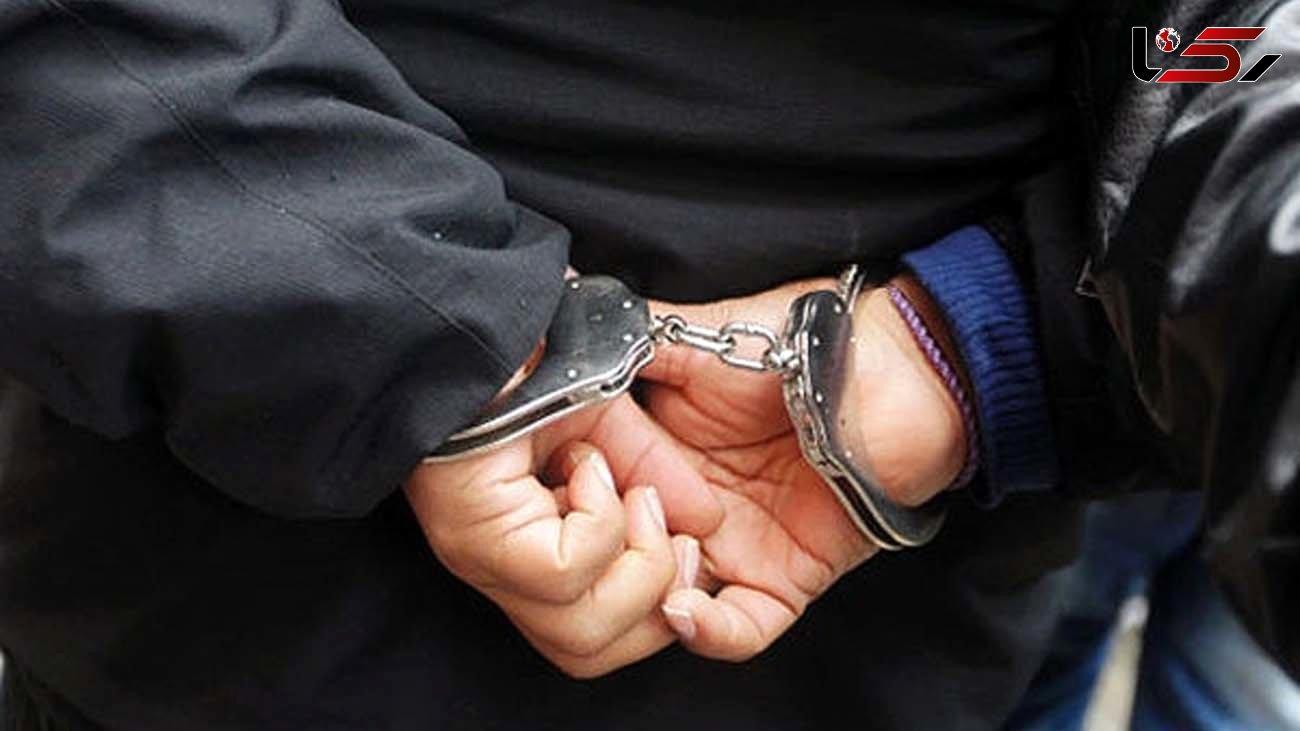 بازداشت موبایل قاپ حرفه ای در صحنه سرقت در هفت چنار