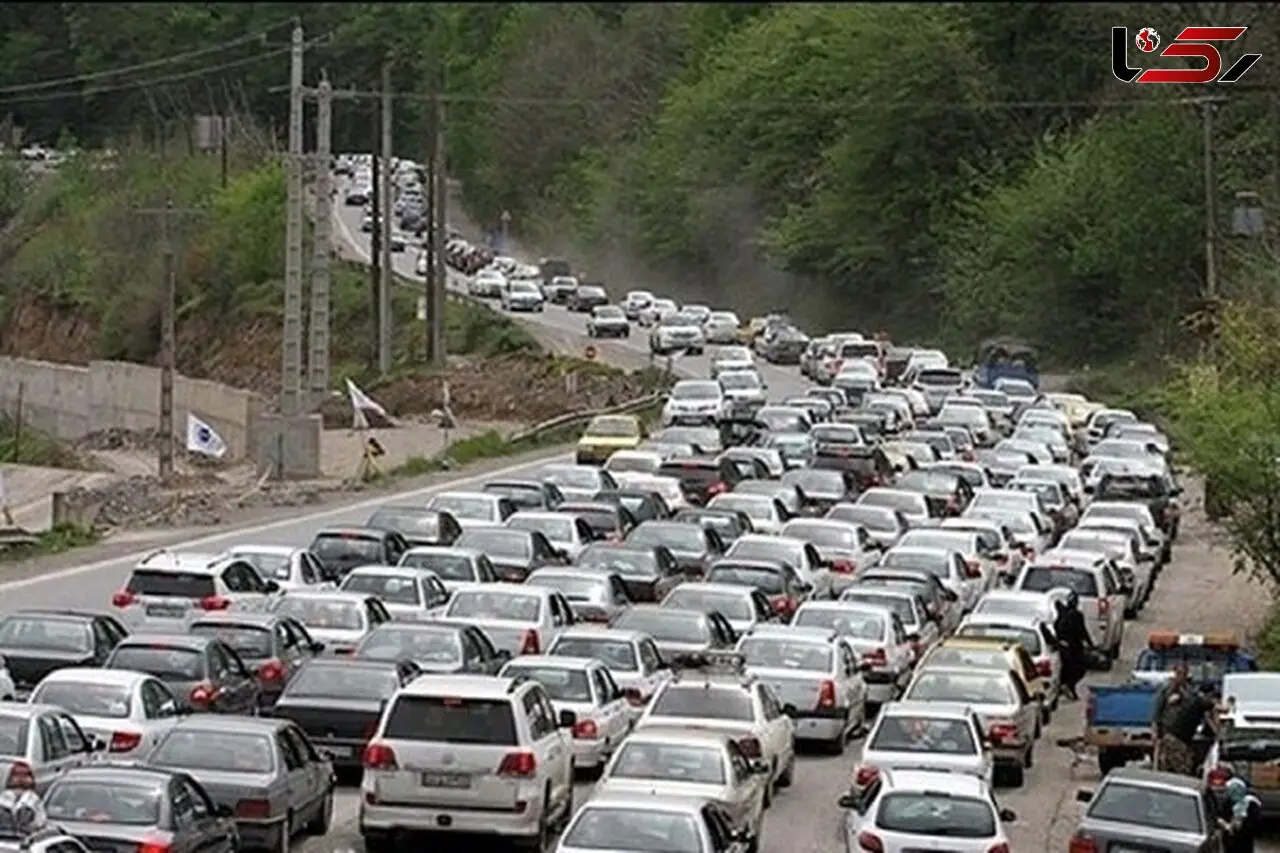 
ترافیک سنگین در محورهای شمالی کشور
