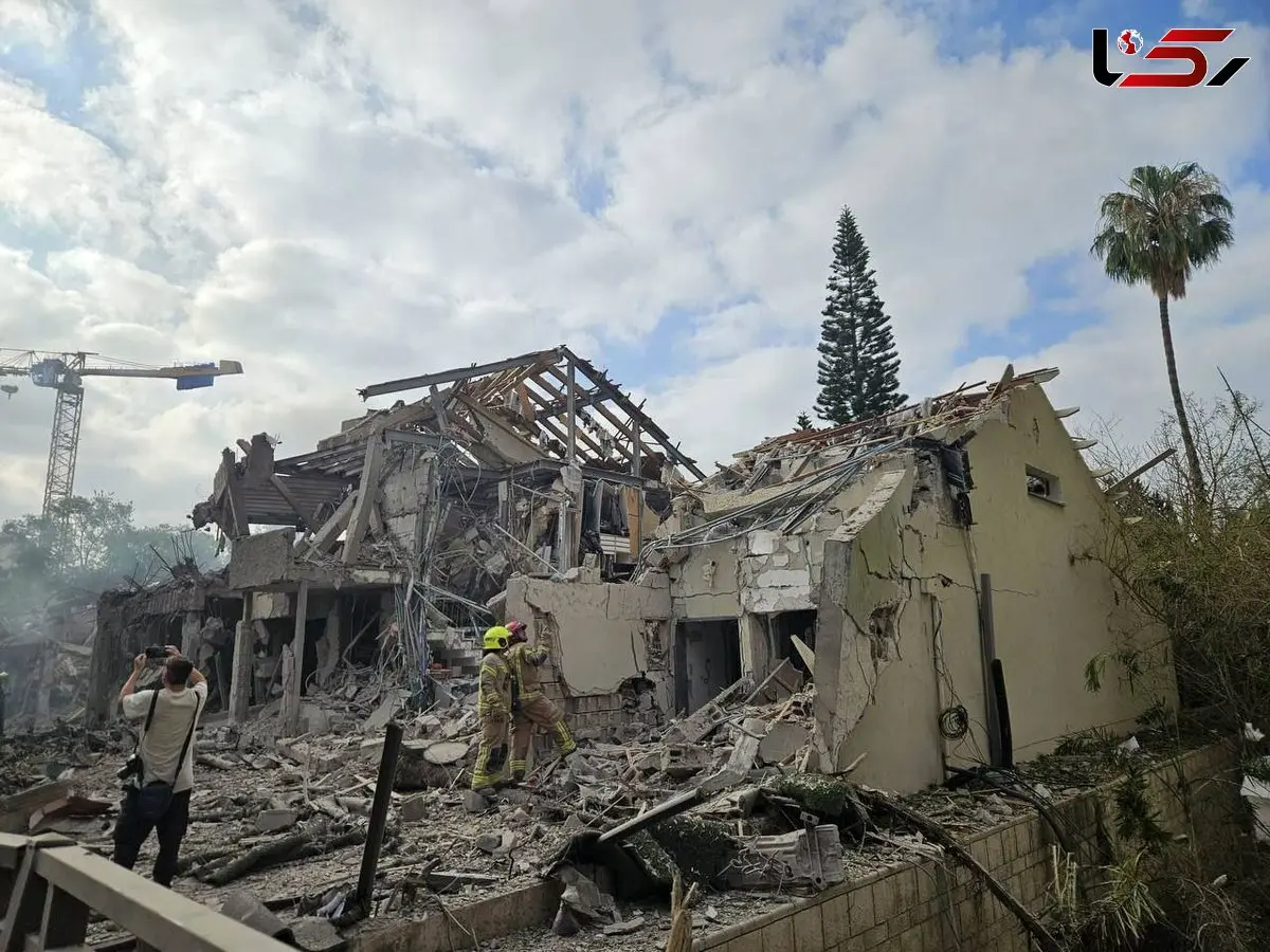 فیلم / وضعیت تل آویو 6ماه بعد از جنگ 12 روزه / یک اسرائیلی : فقط یک موشک ایرانی به اینجا خورد وسعت تخریبش ویران کننده است