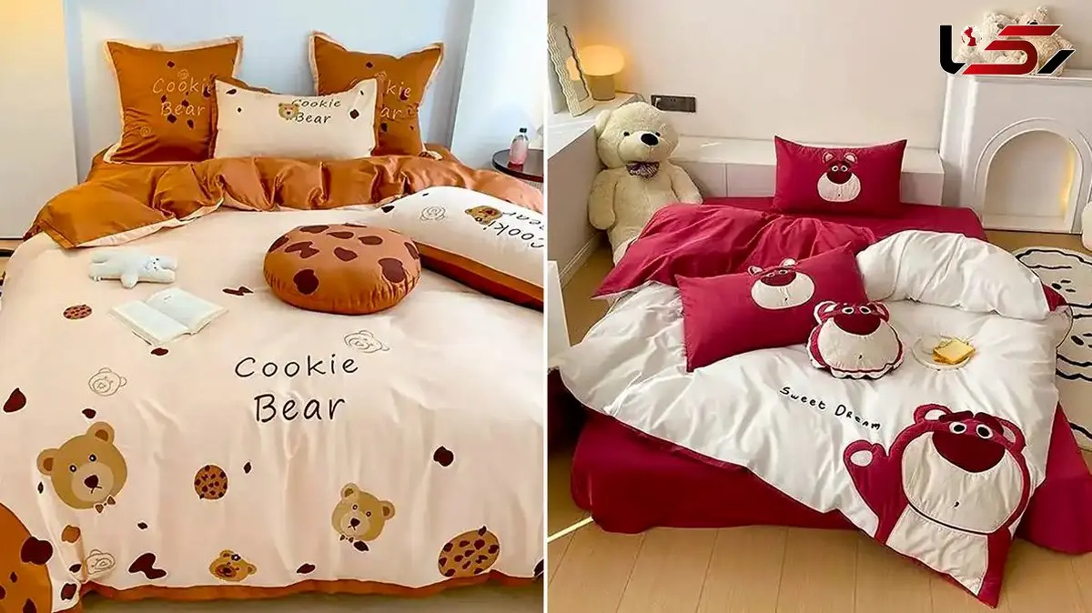 طرح های بامزه روتختی کارتونی؛ 15 انتخاب شیک برای اتاق خواب شما
