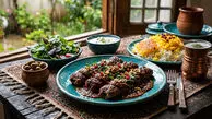 کباب ترش گیلانی تابه‌ ای؛ طعم اصیل شمال بدون نیاز به منقل