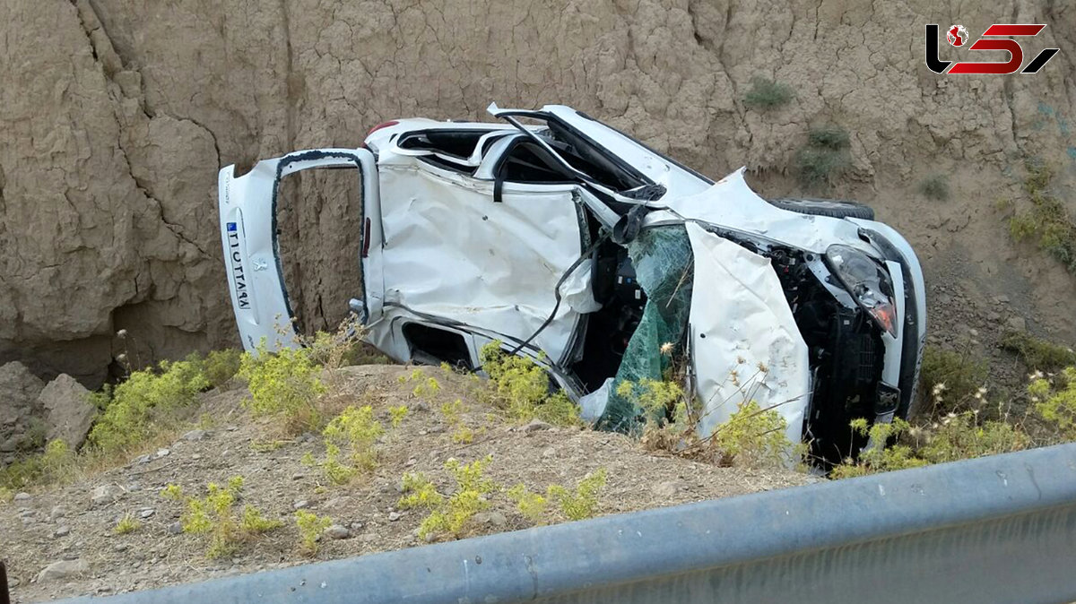 مرگ مرد جوان در سقوط پژو ۲۰۶ به دره 300 متری جاده امامزاده داود