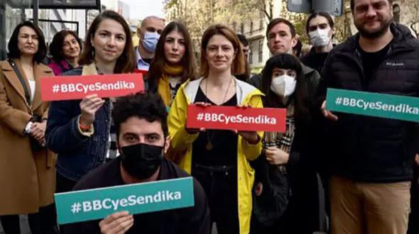 کارکنان شبکه بی بی سی اعتصاب کردند