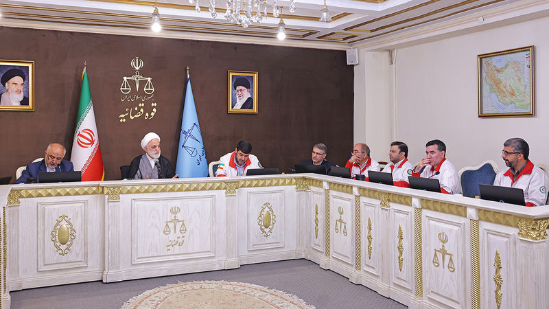 حجت‌الاسلام والمسلمین محسنی اژه‌ای ، طی سخنانی در دیدار با رئیس و جمعی از معاونین جمعیت هلال احمر