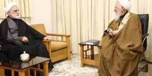 دیدار رئیس قوه قضاییه با آیت‌الله جوادی آملی